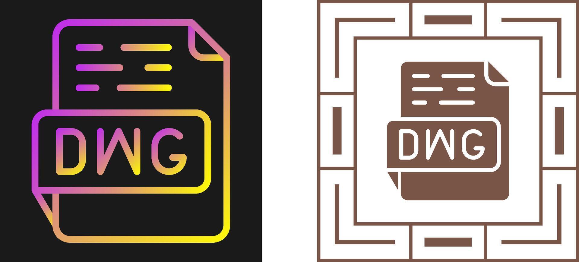 DWG Vector Icon