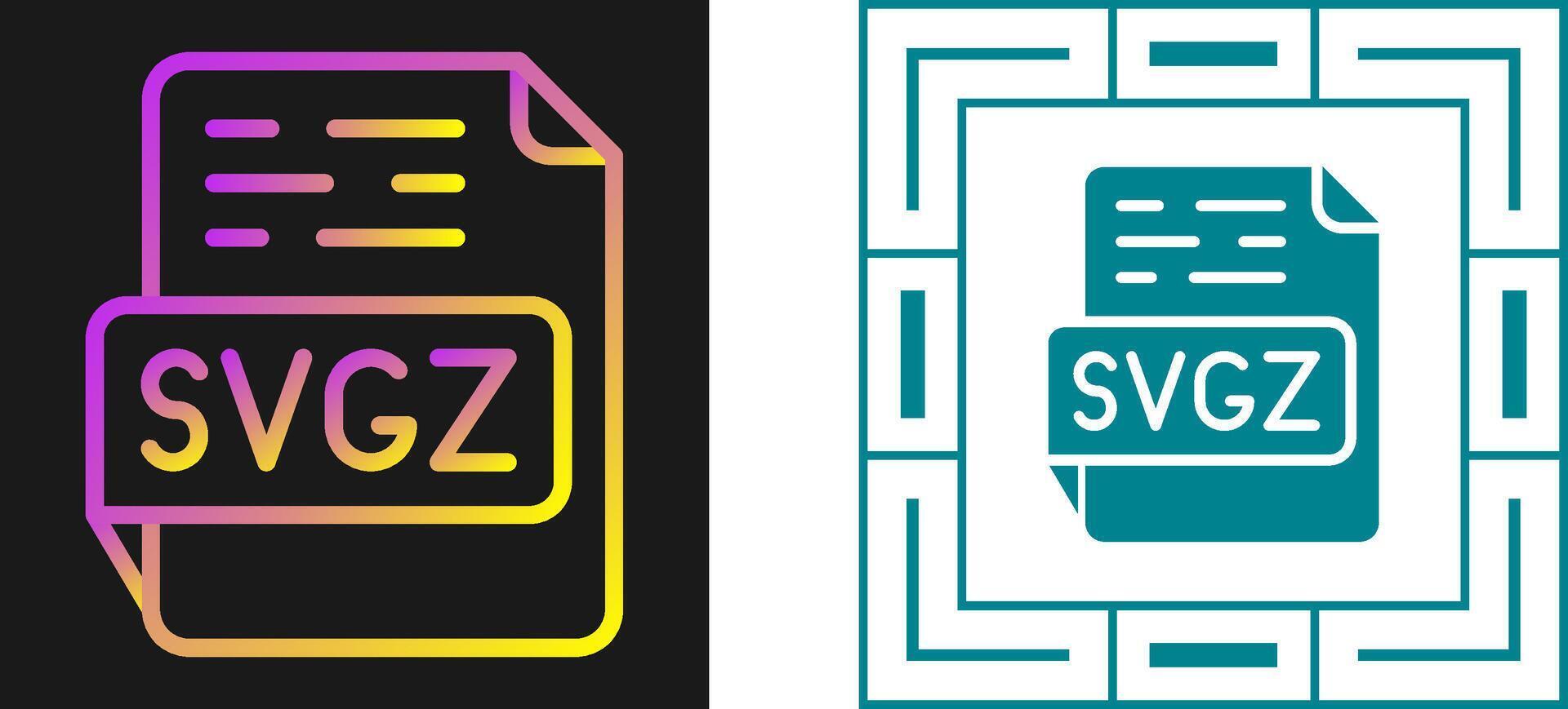 SVGZ Vector Icon
