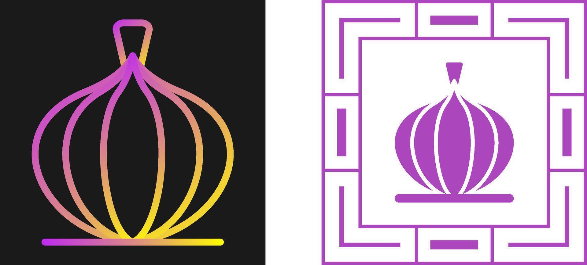 Onion Vector Icon