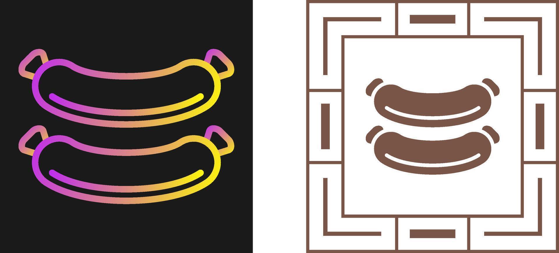 Sausage Vector Icon