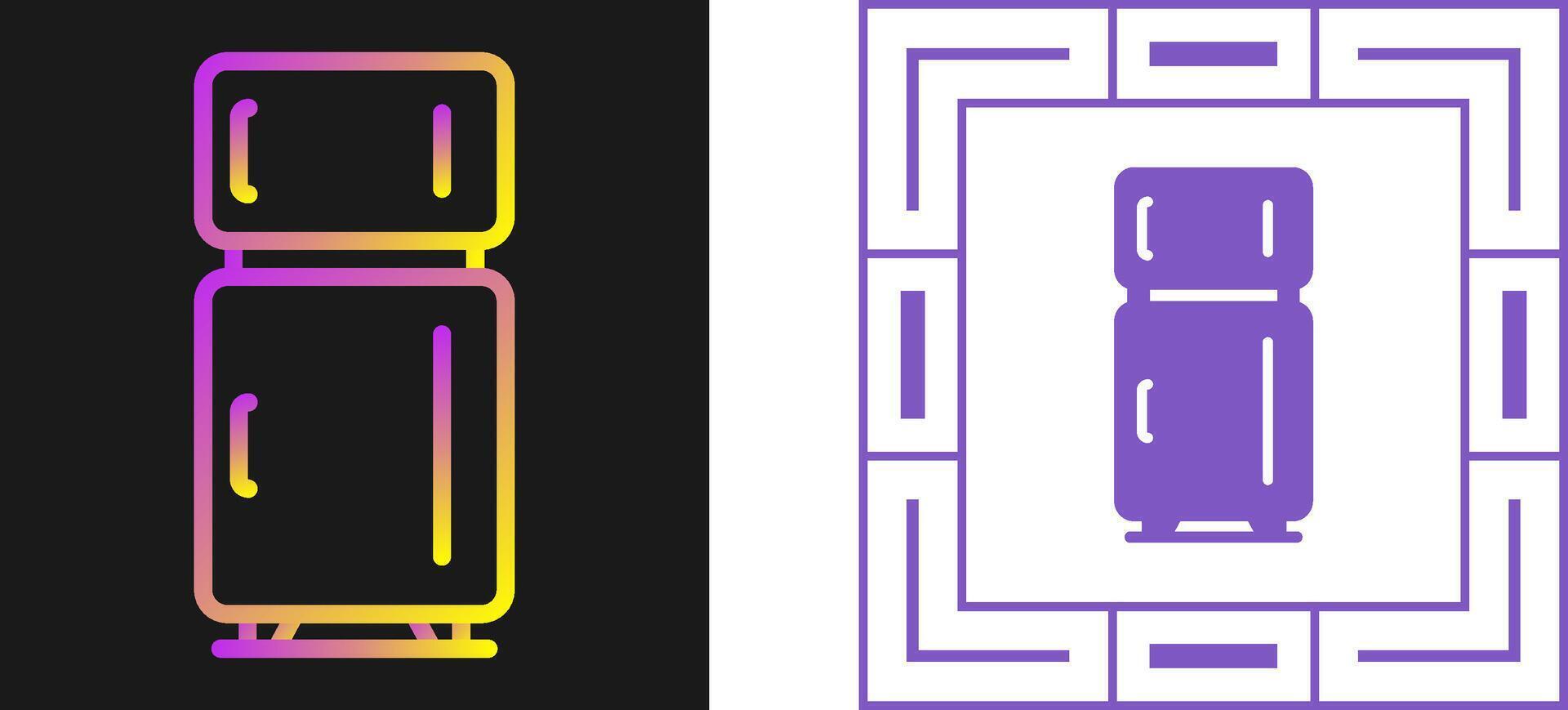 Fridge Vector Icon