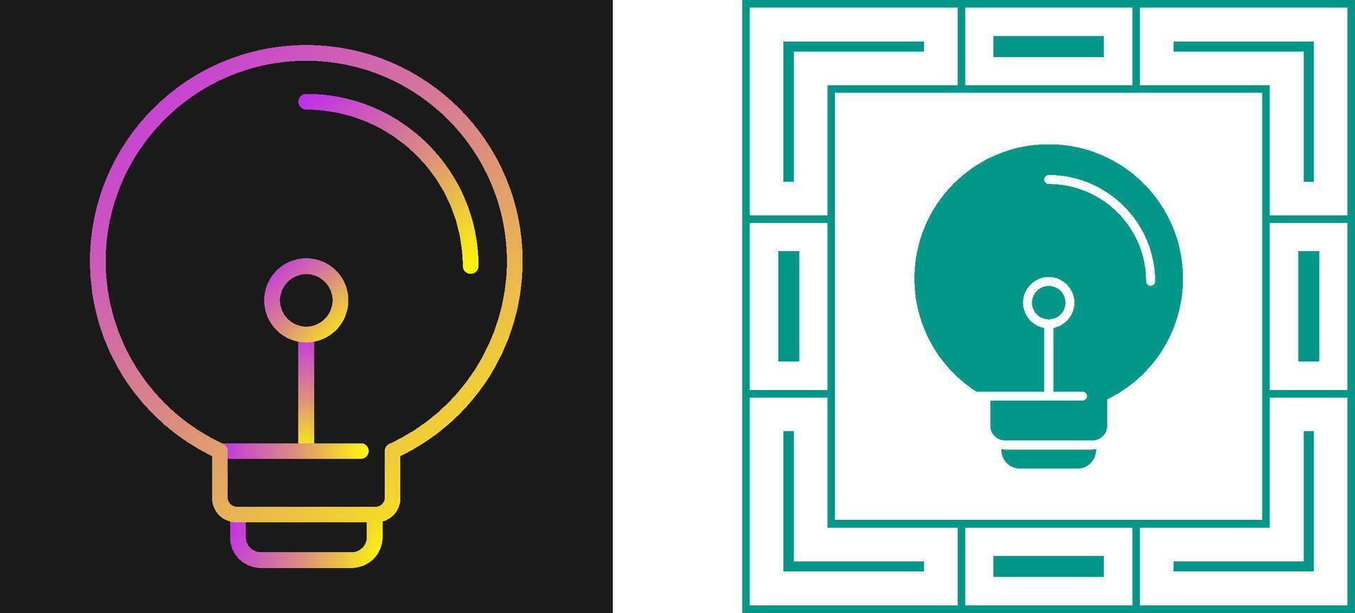 Light Bulb Vector Icon