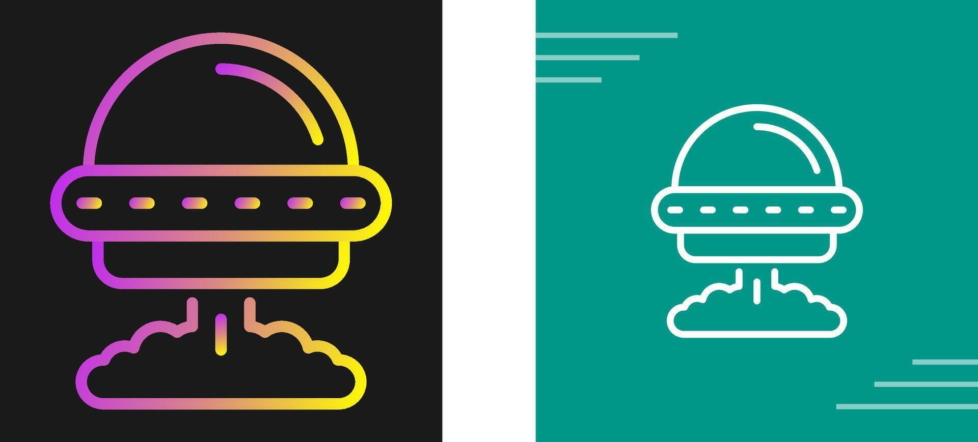 Spaceship Vector Icon