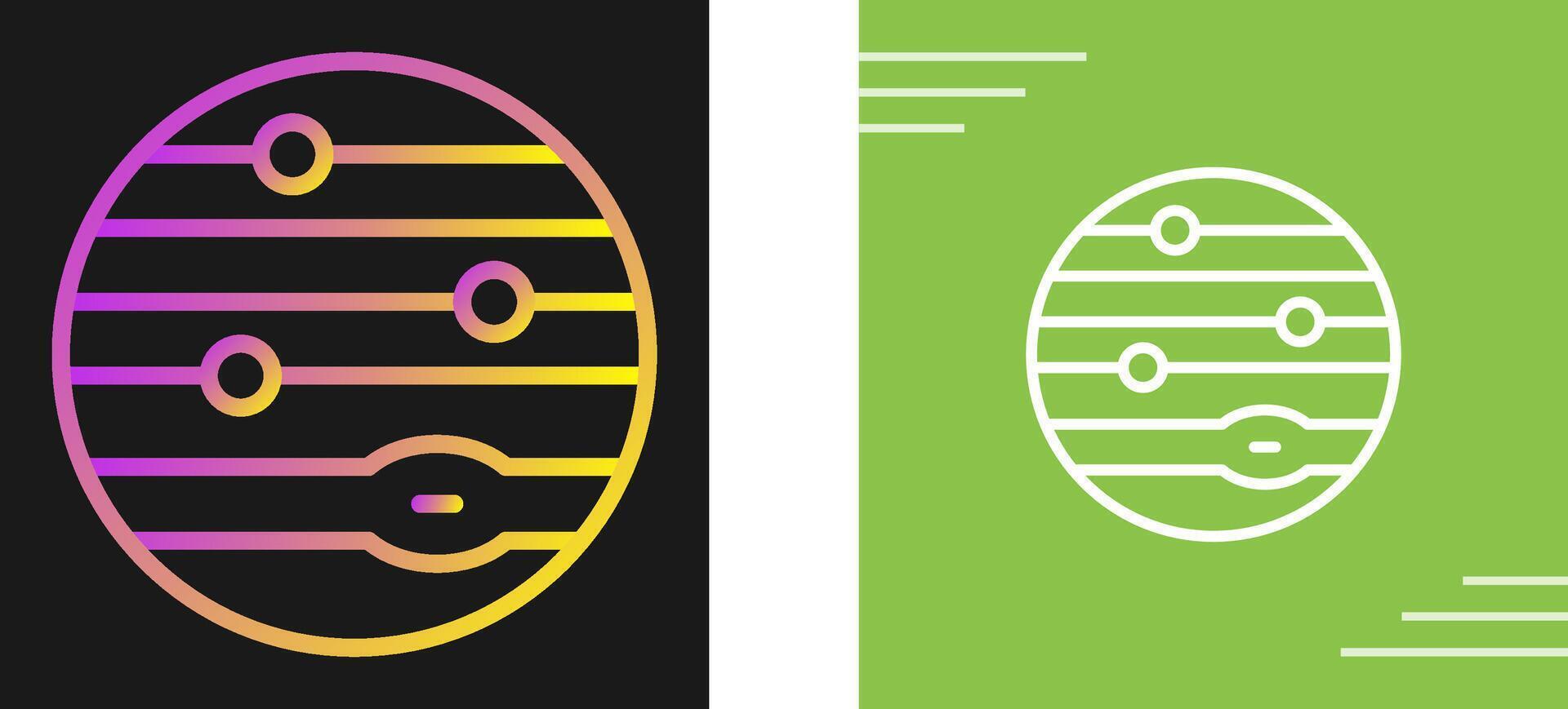 Jupiter Vector Icon