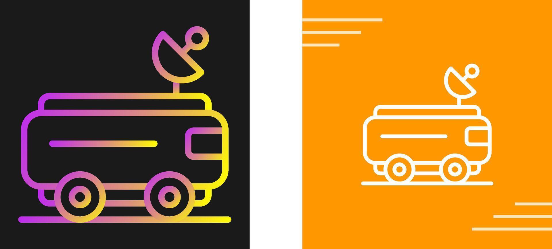 Mars Rover Vector Icon