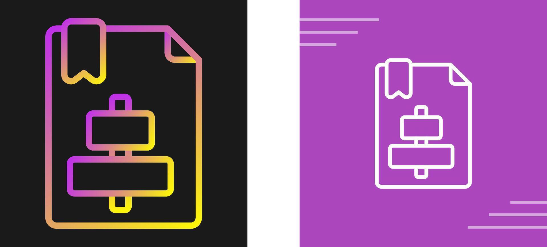 Center Align Vector Icon