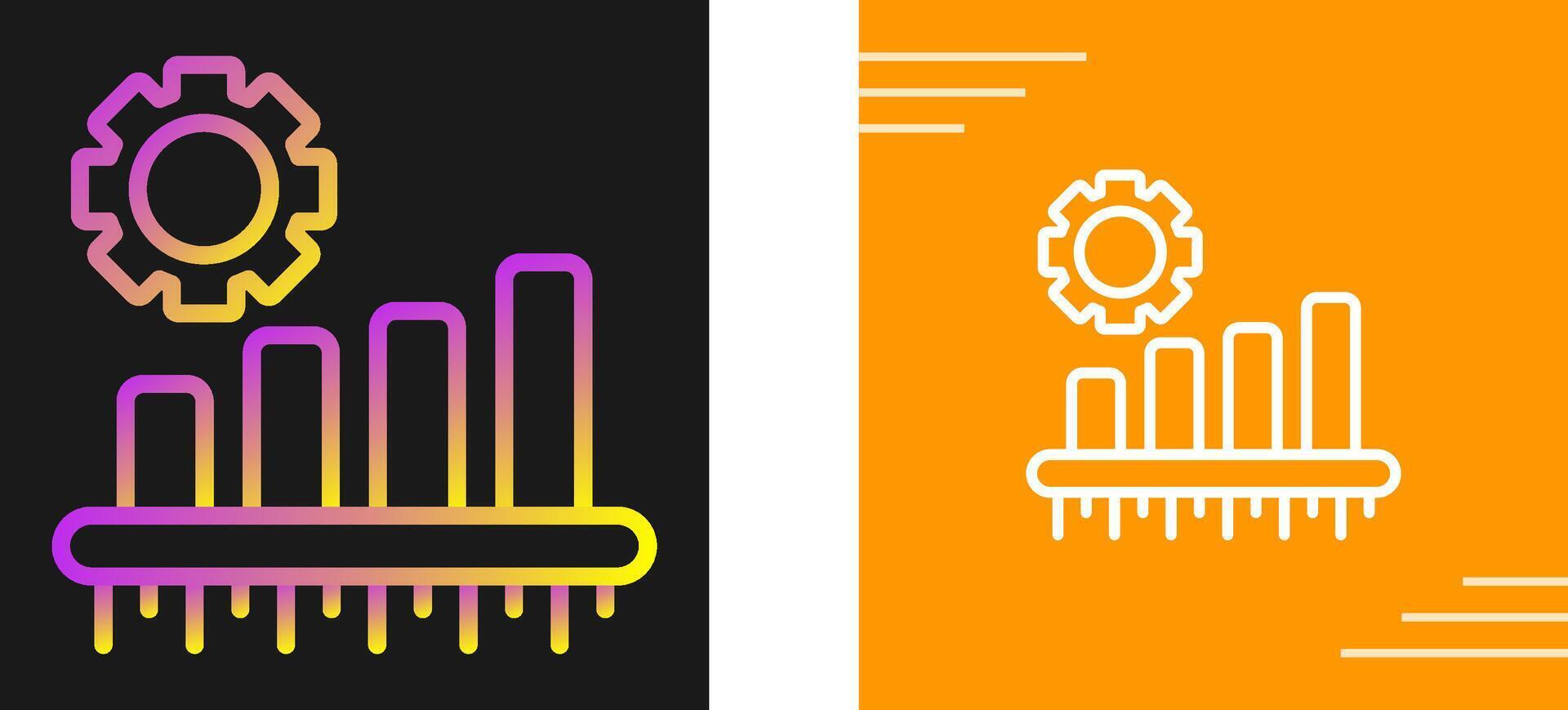 Bar Graph Vector Icon
