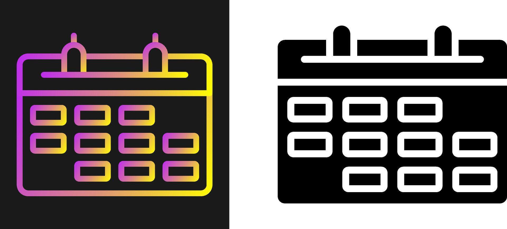 Calendar Vector Icon