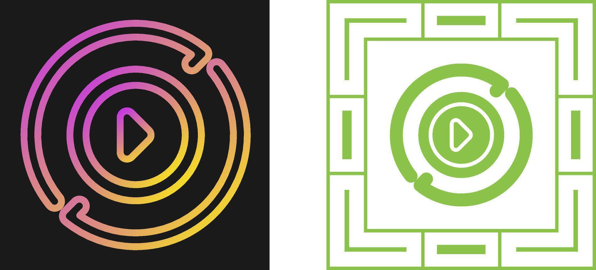 Processing Vector Icon
