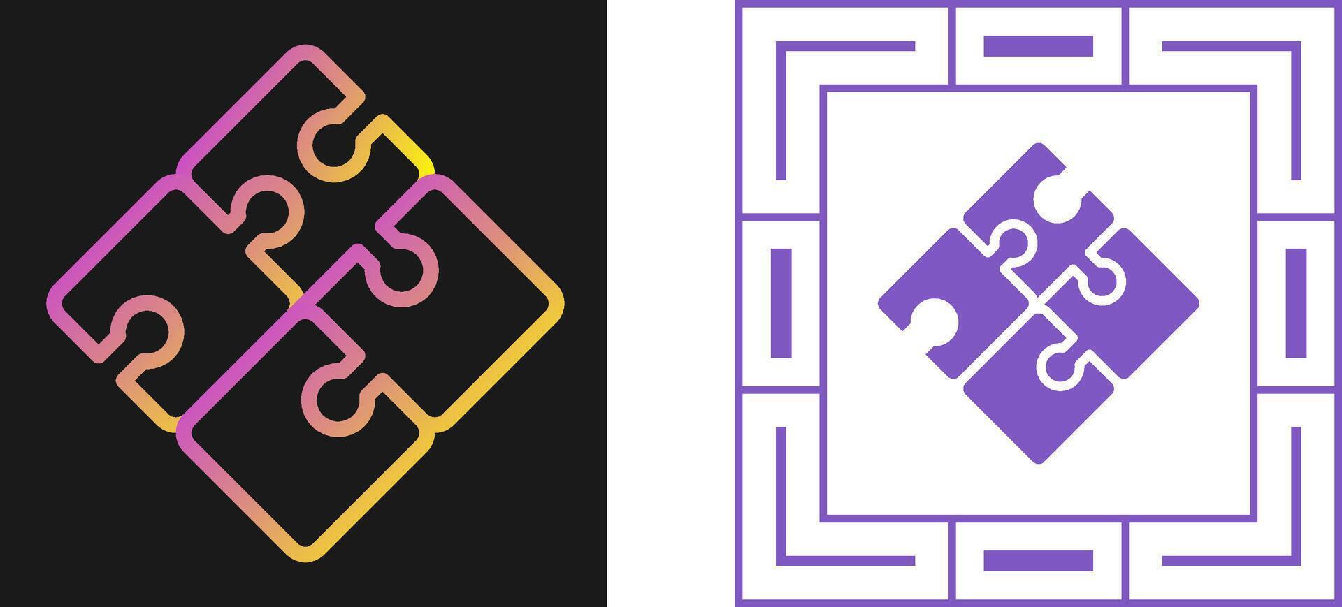 Jigsaw Vector Icon