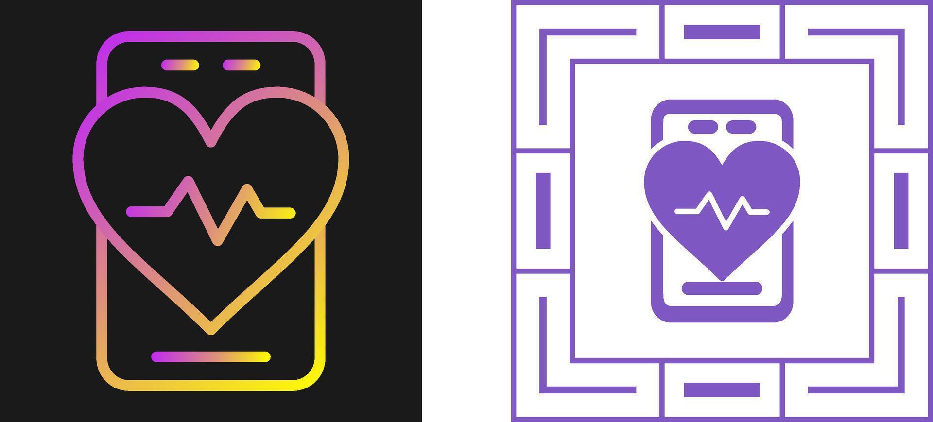 Health App Vector Icon