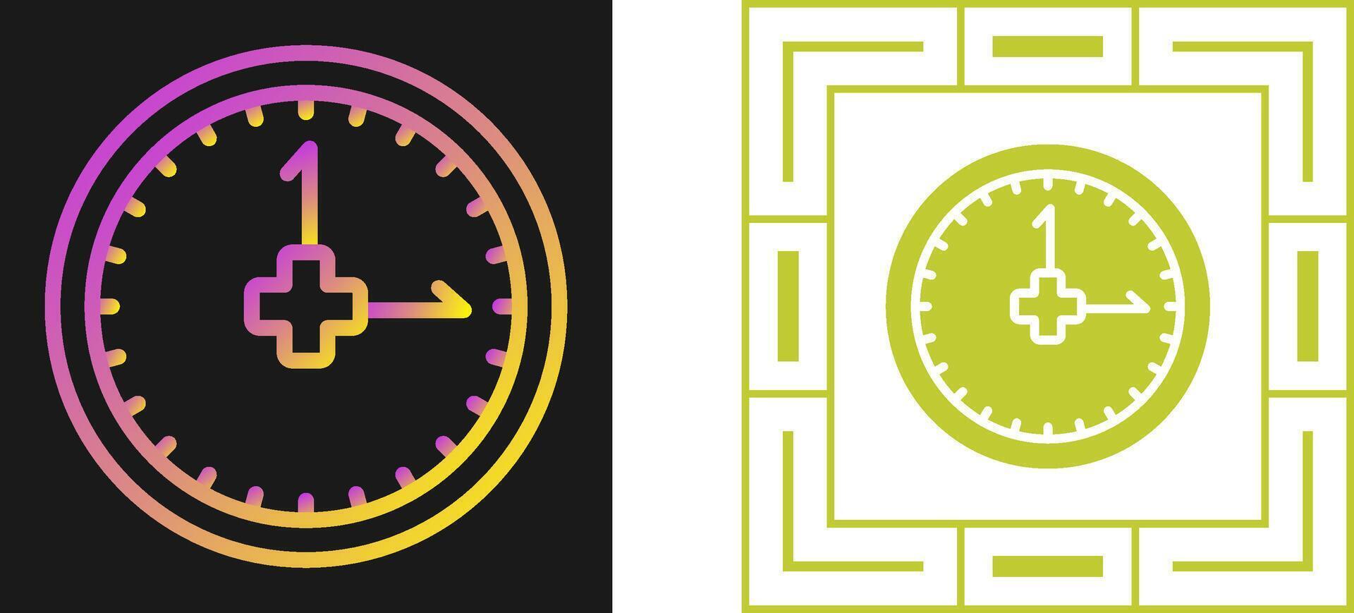 Clock Vector Icon