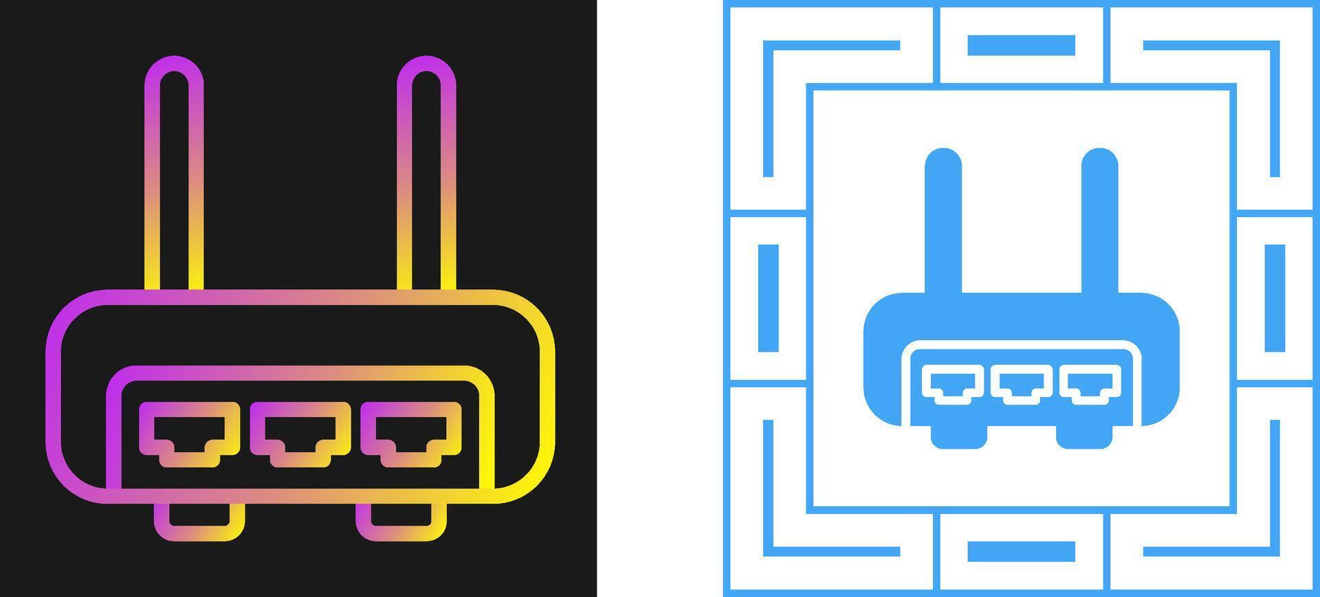 Router Vector Icon