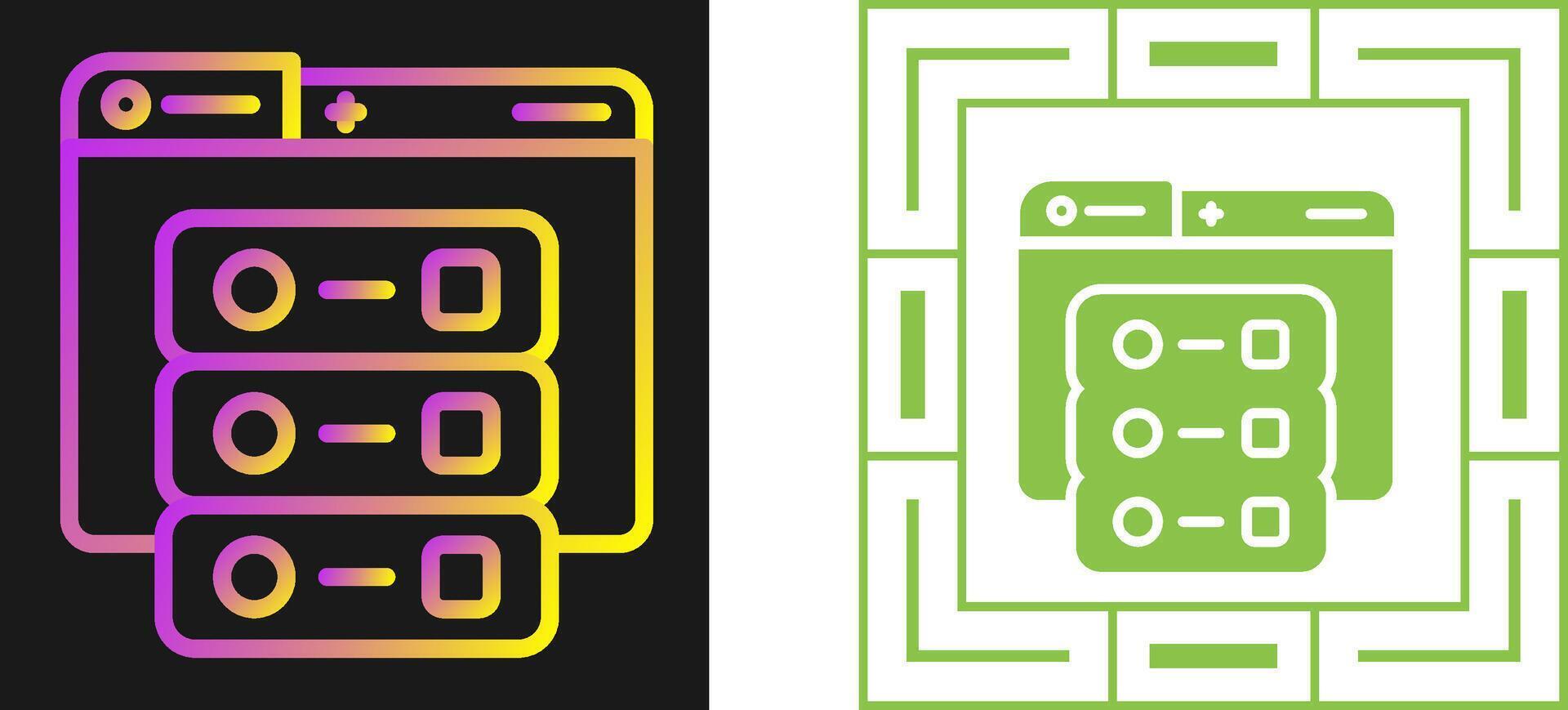 Server Vector Icon