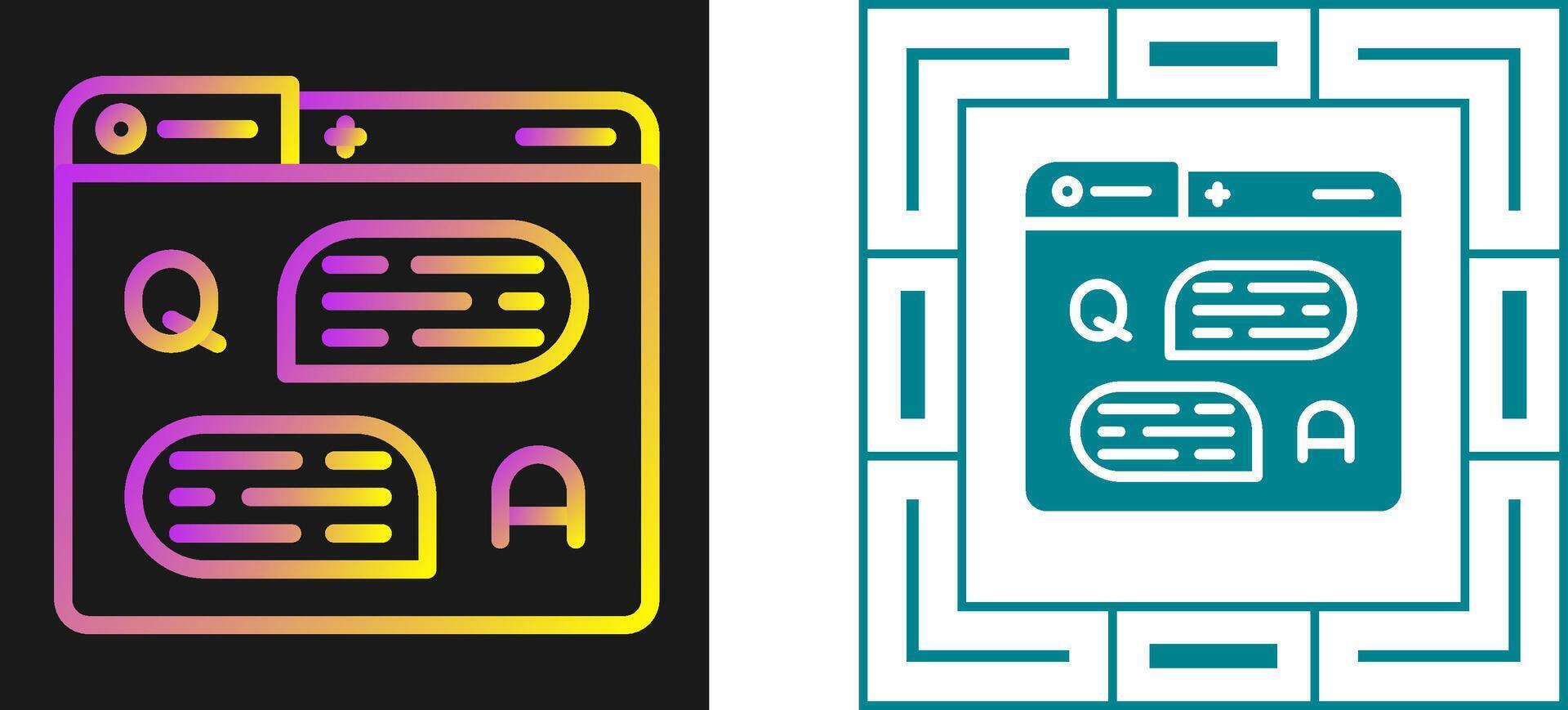 Forum Vector Icon