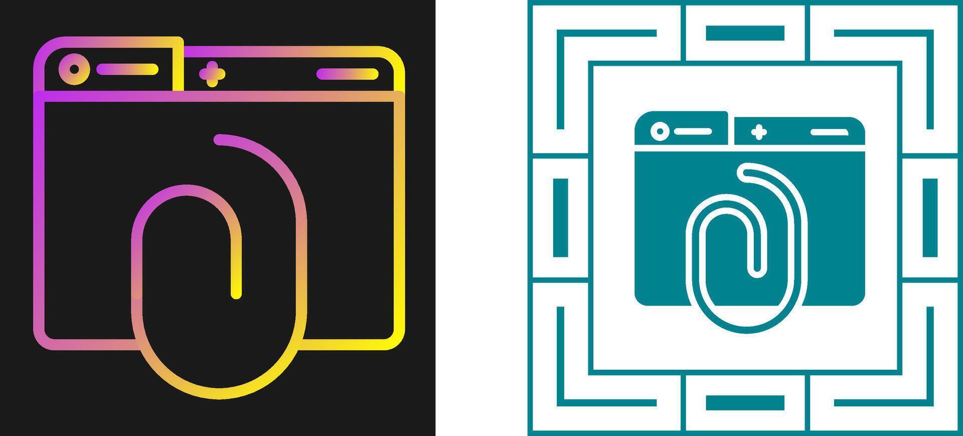 Atachment Vector Icon