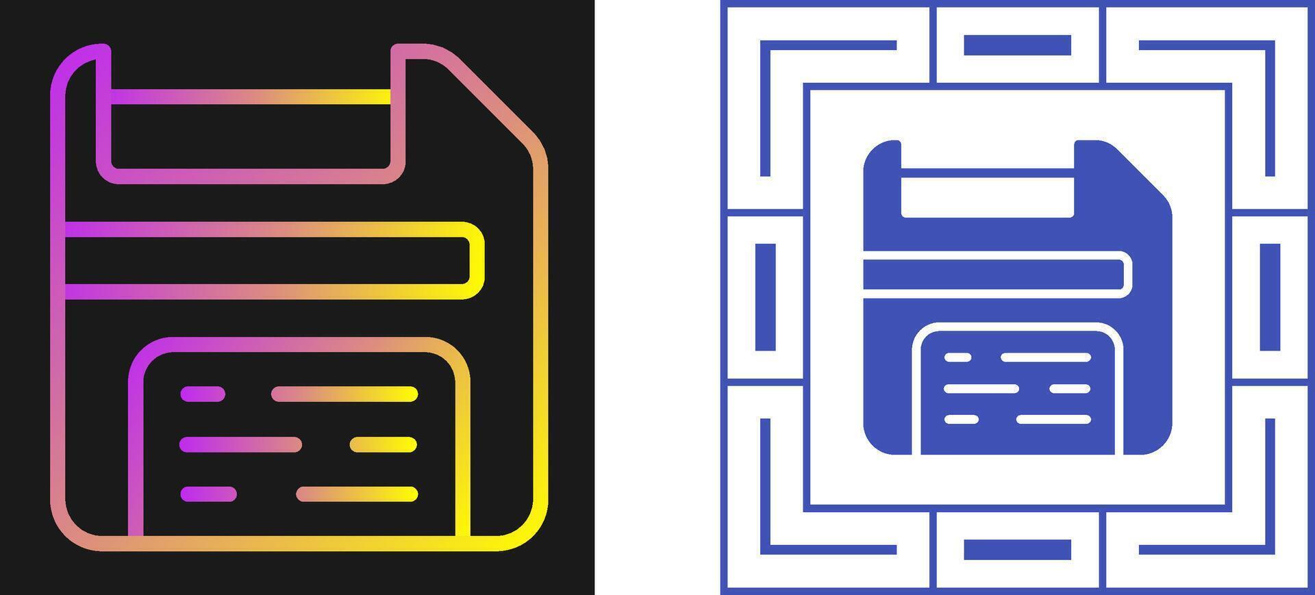 Floppy Disk Vector Icon