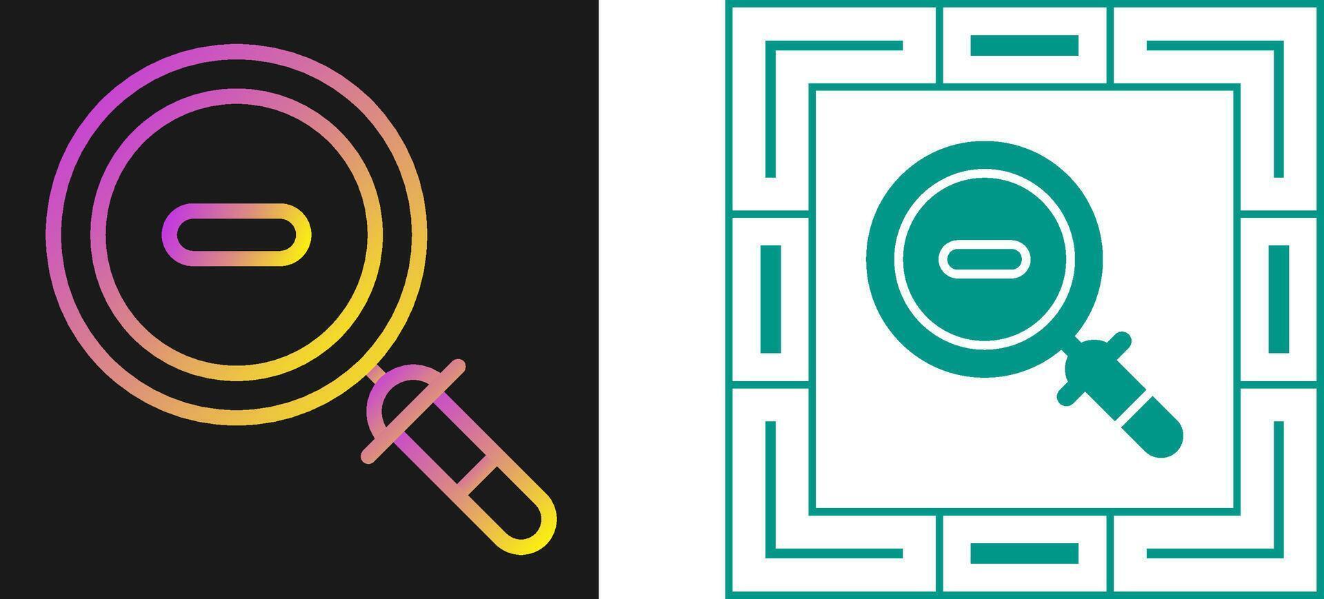 Zoom Out Vector Icon