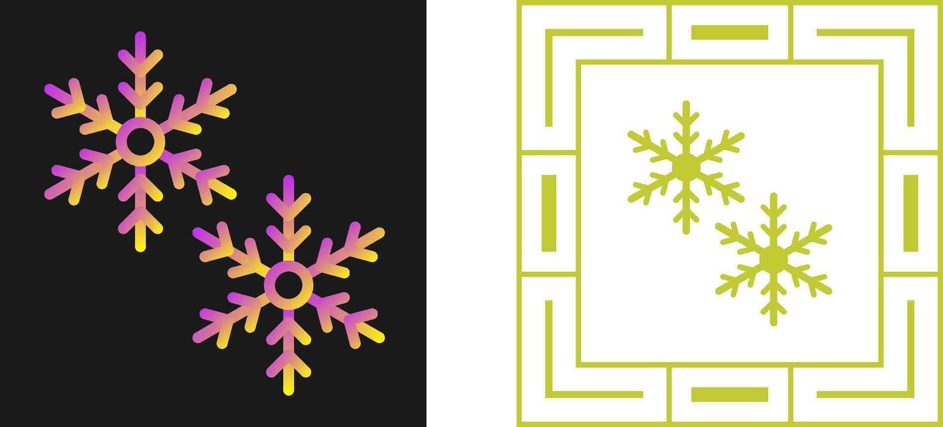 Snowflakes Vector Icon
