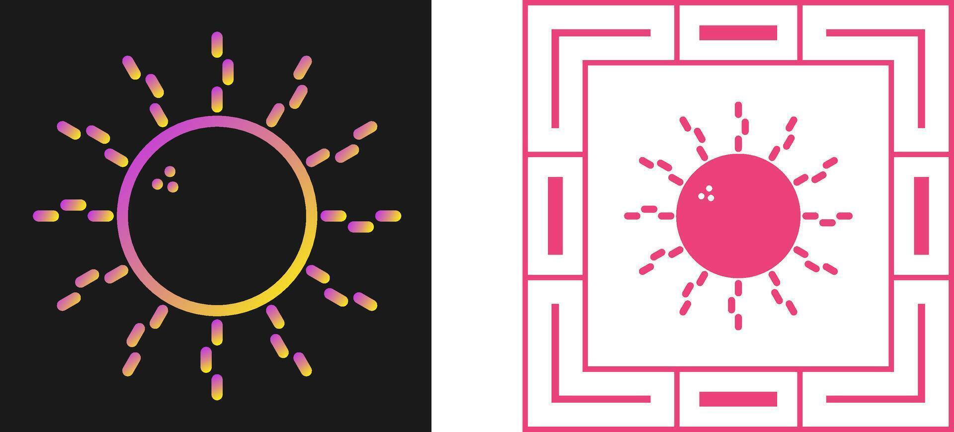 Sun Vector Icon