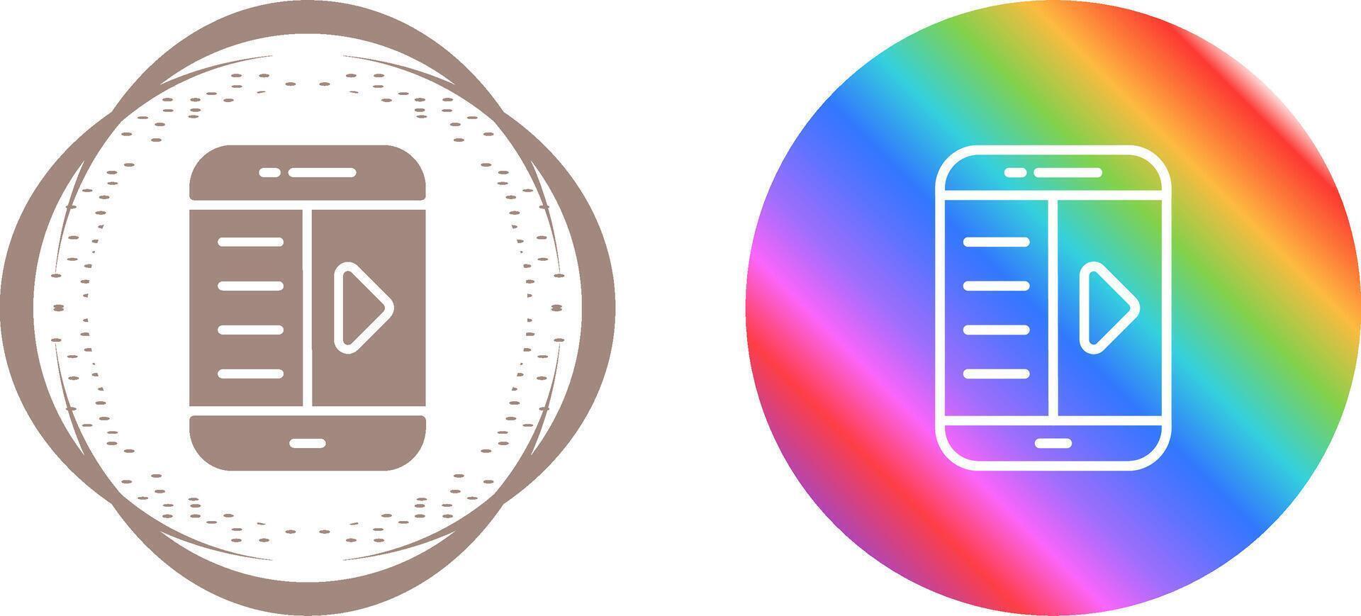 E-Book Reader Vector Icon