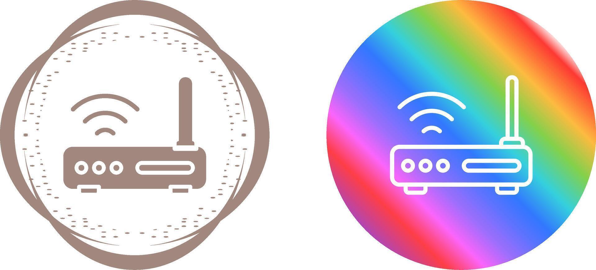Wi-Fi Router Vector Icon
