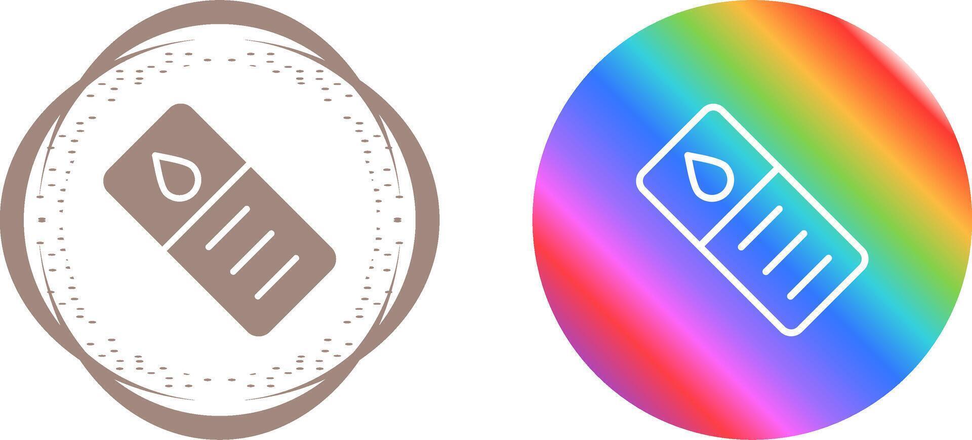 Microscope Slide Vector Icon
