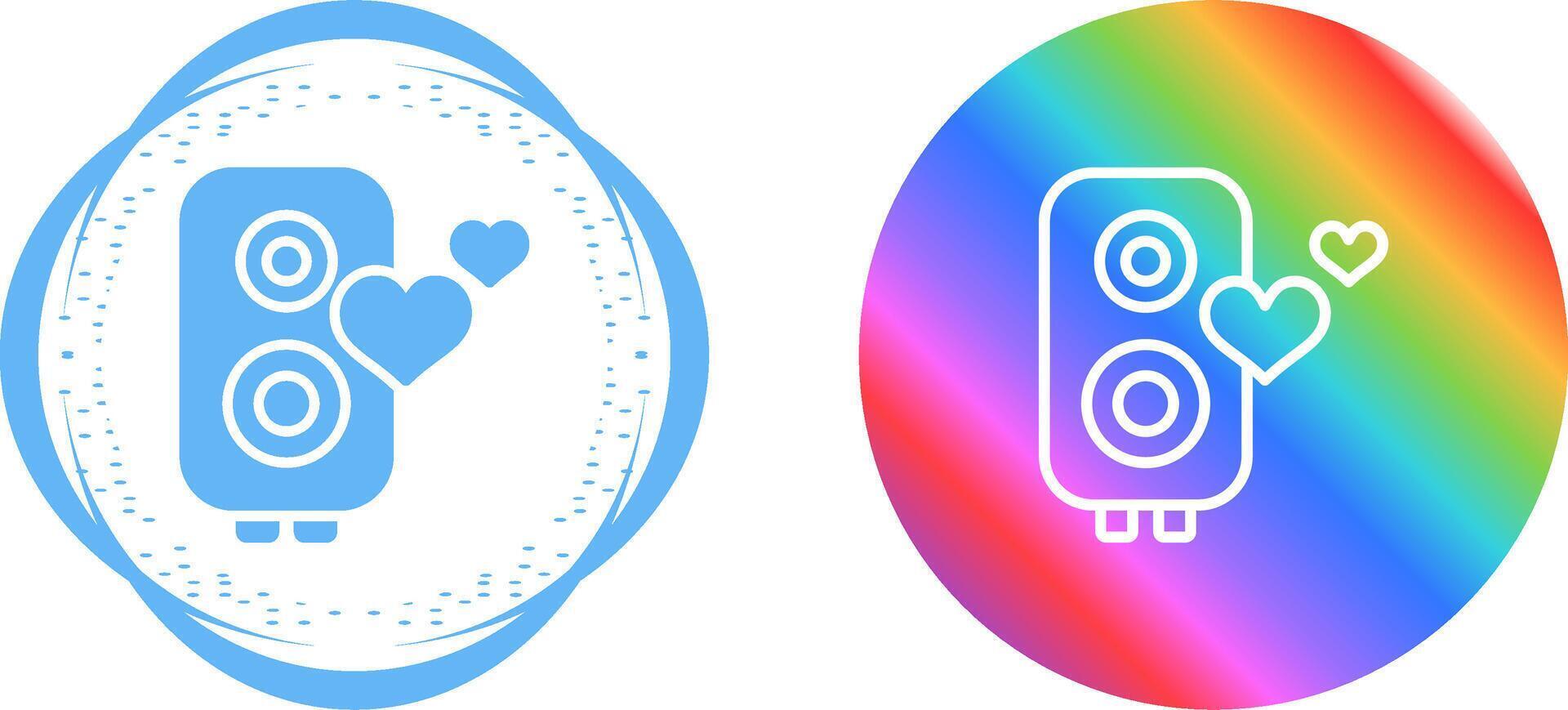 Love Music Vector Icon
