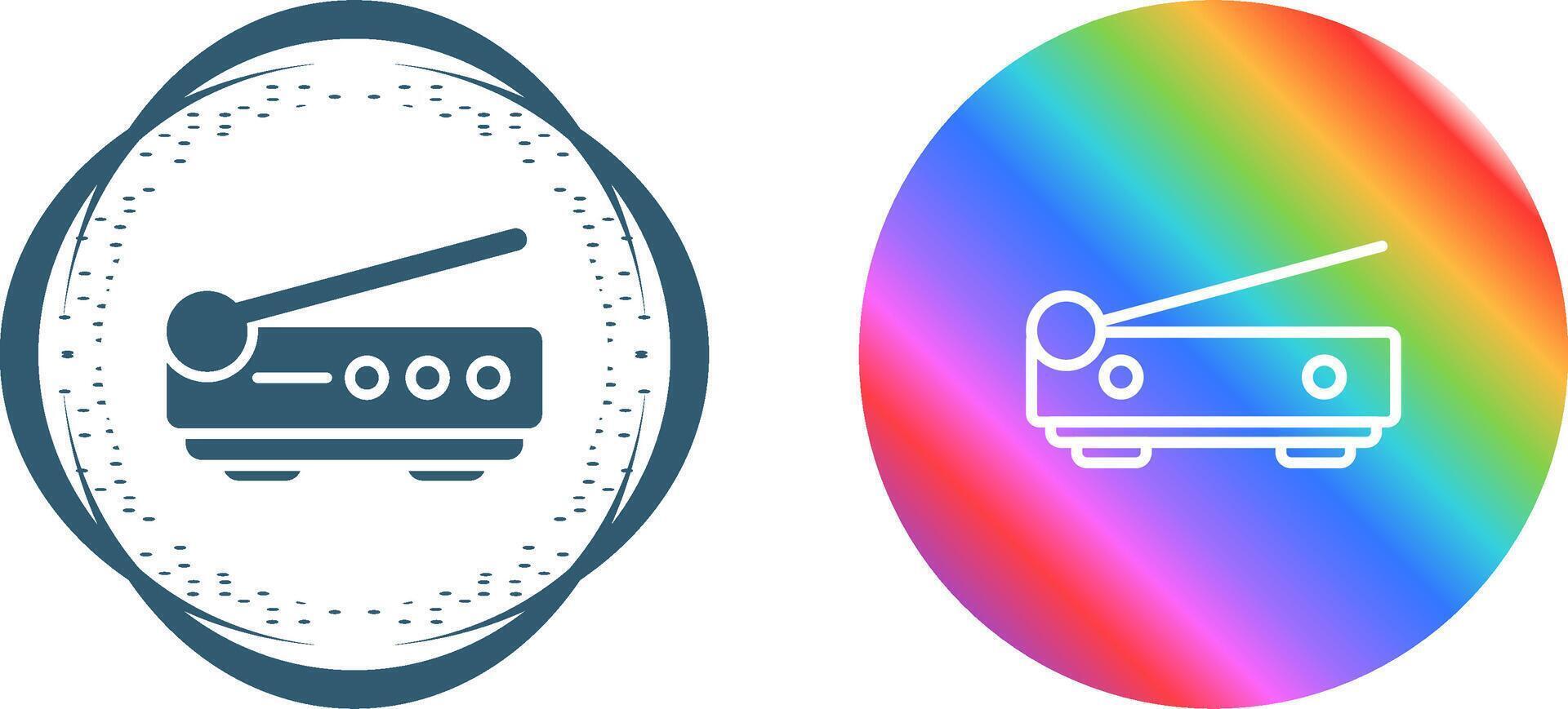 3D Scanner Vector Icon