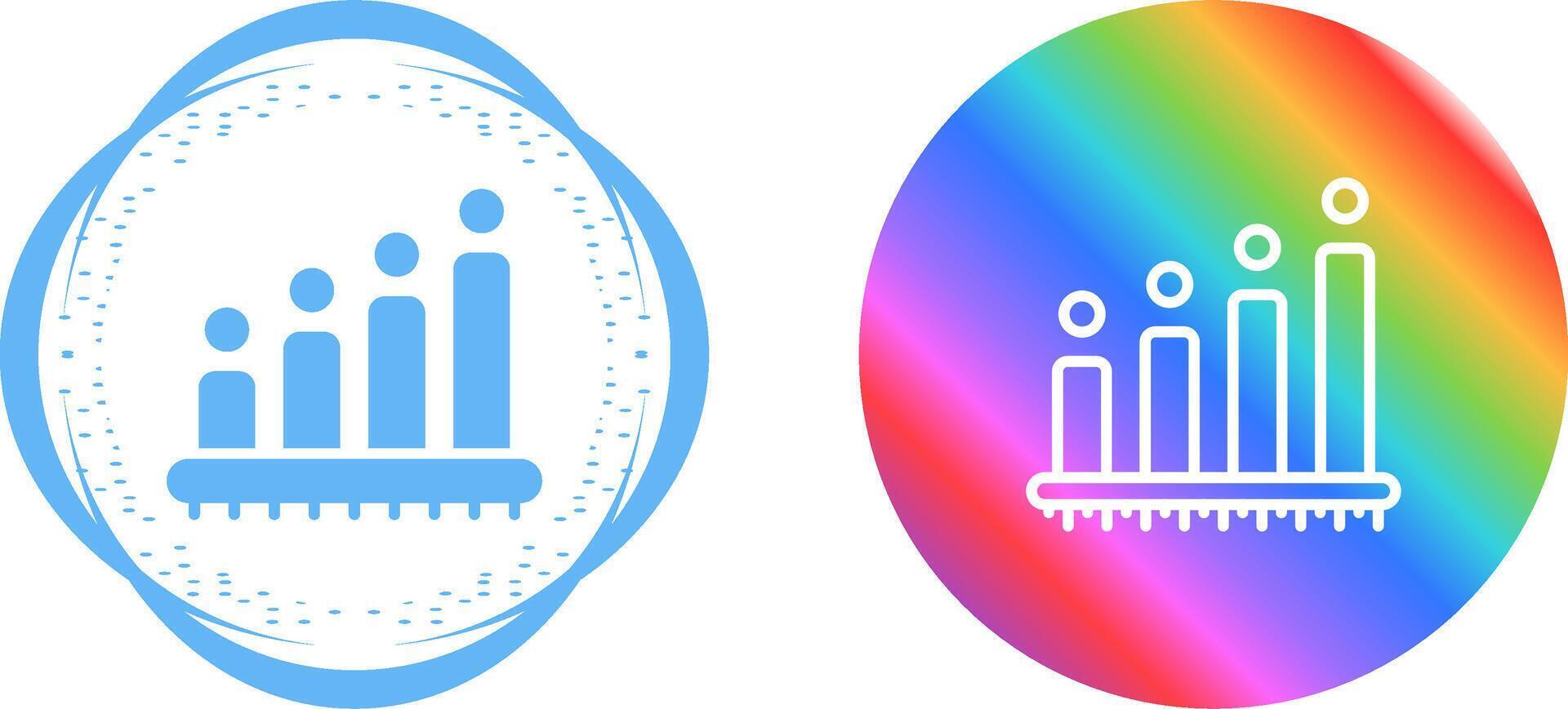 Bar Chart Vector Icon