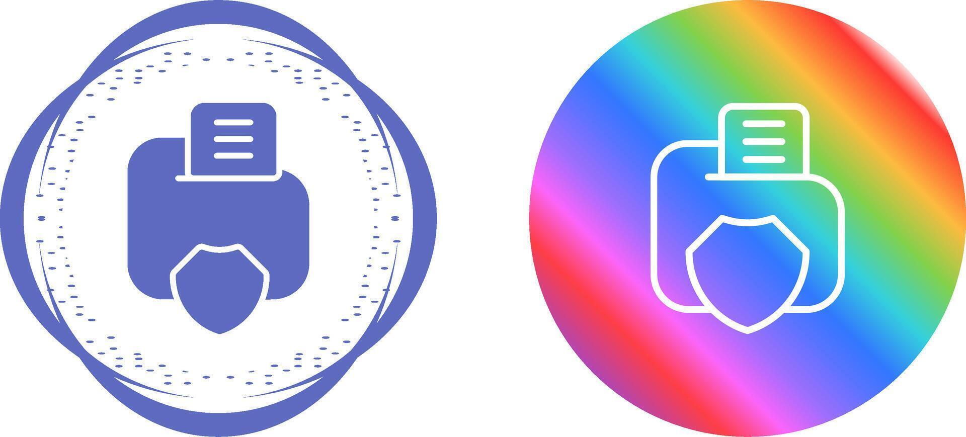 Data Privacy Vector Icon