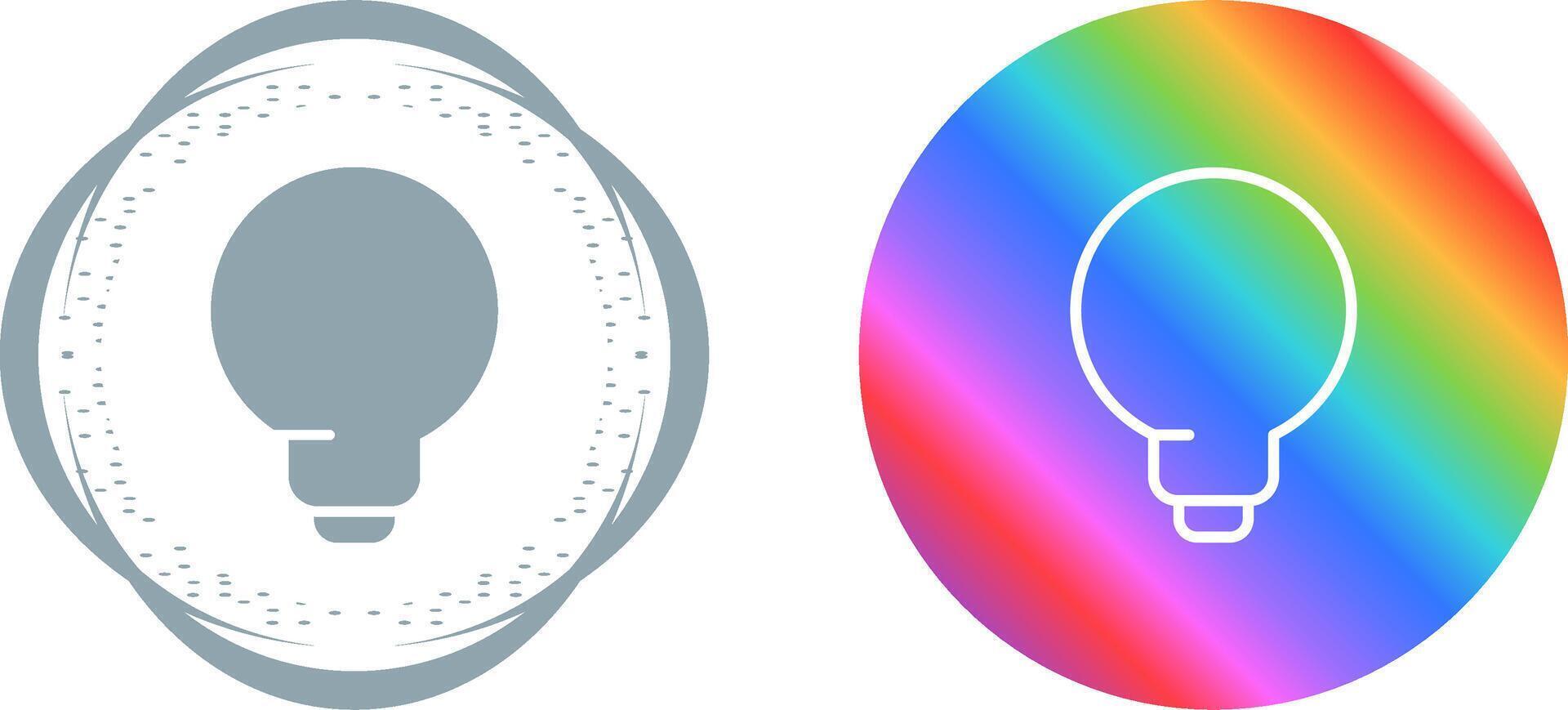 Lightbulb Vector Icon