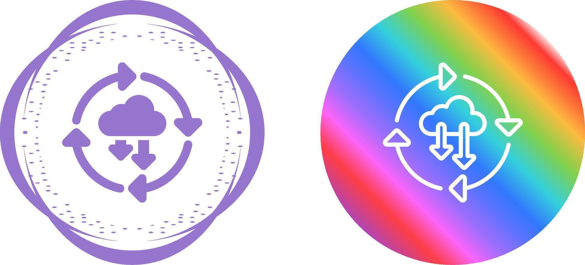 Continuous Deployment Vector Icon