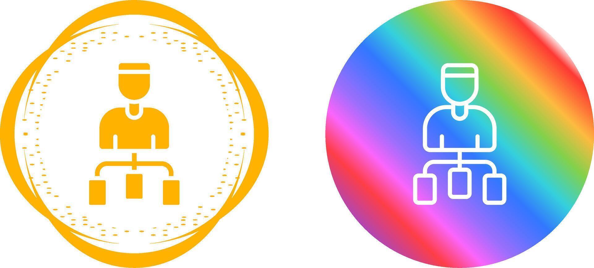 User Flow Vector Icon