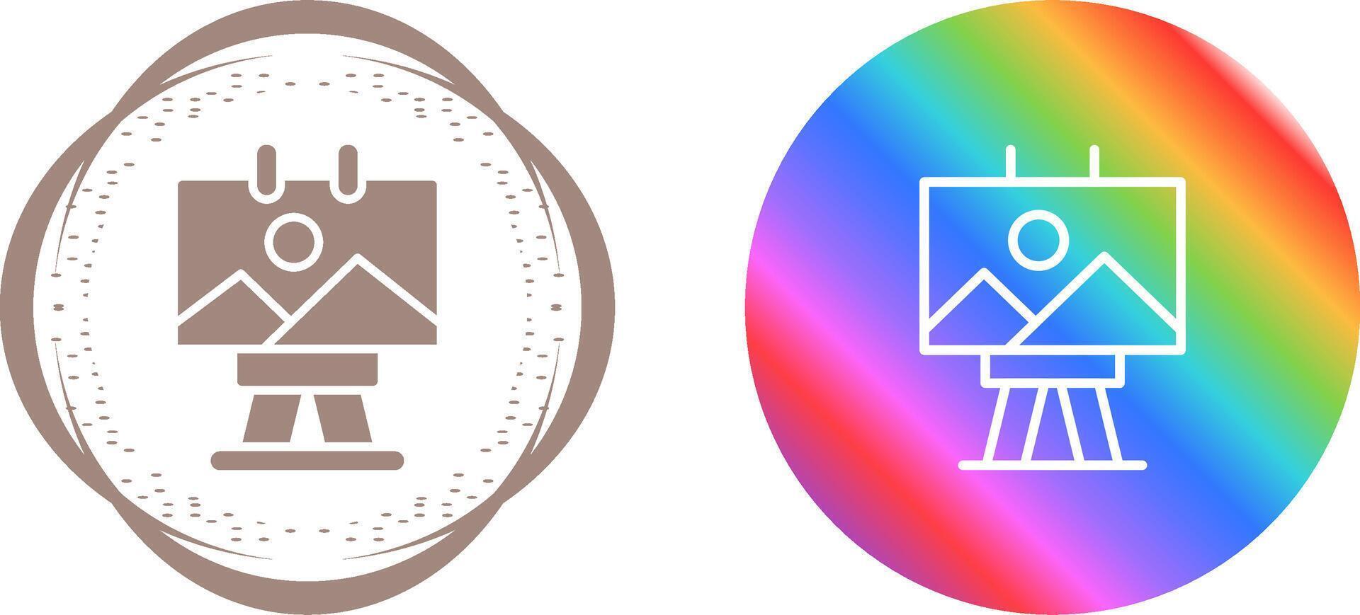 Canvas Vector Icon