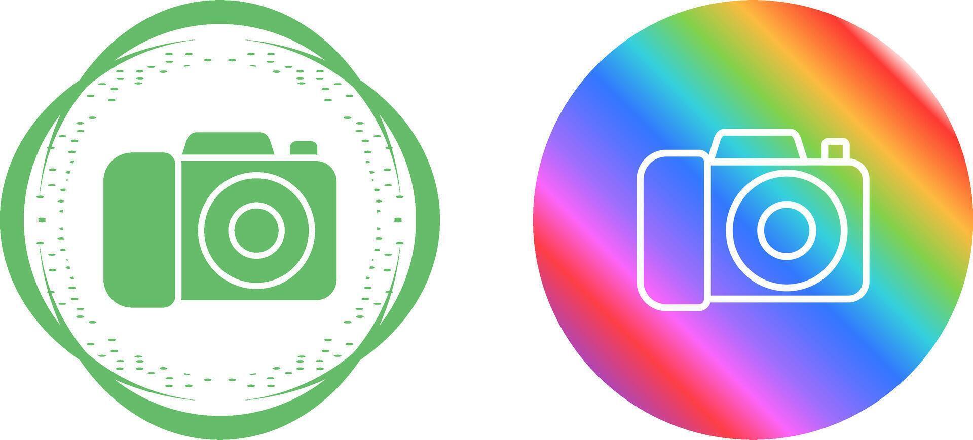 DSLR Camera Vector Icon