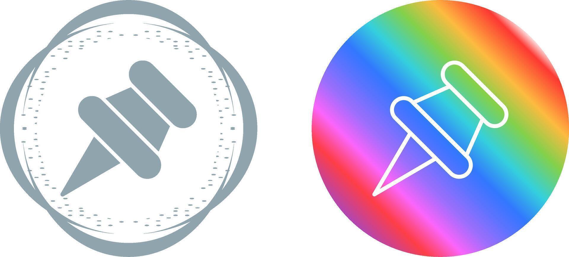 Pushpin Vector Icon