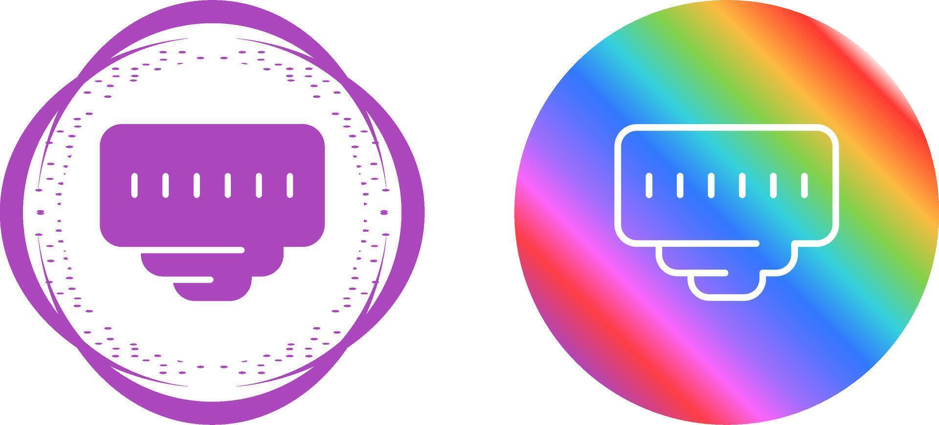 Ethernet Port Vector Icon