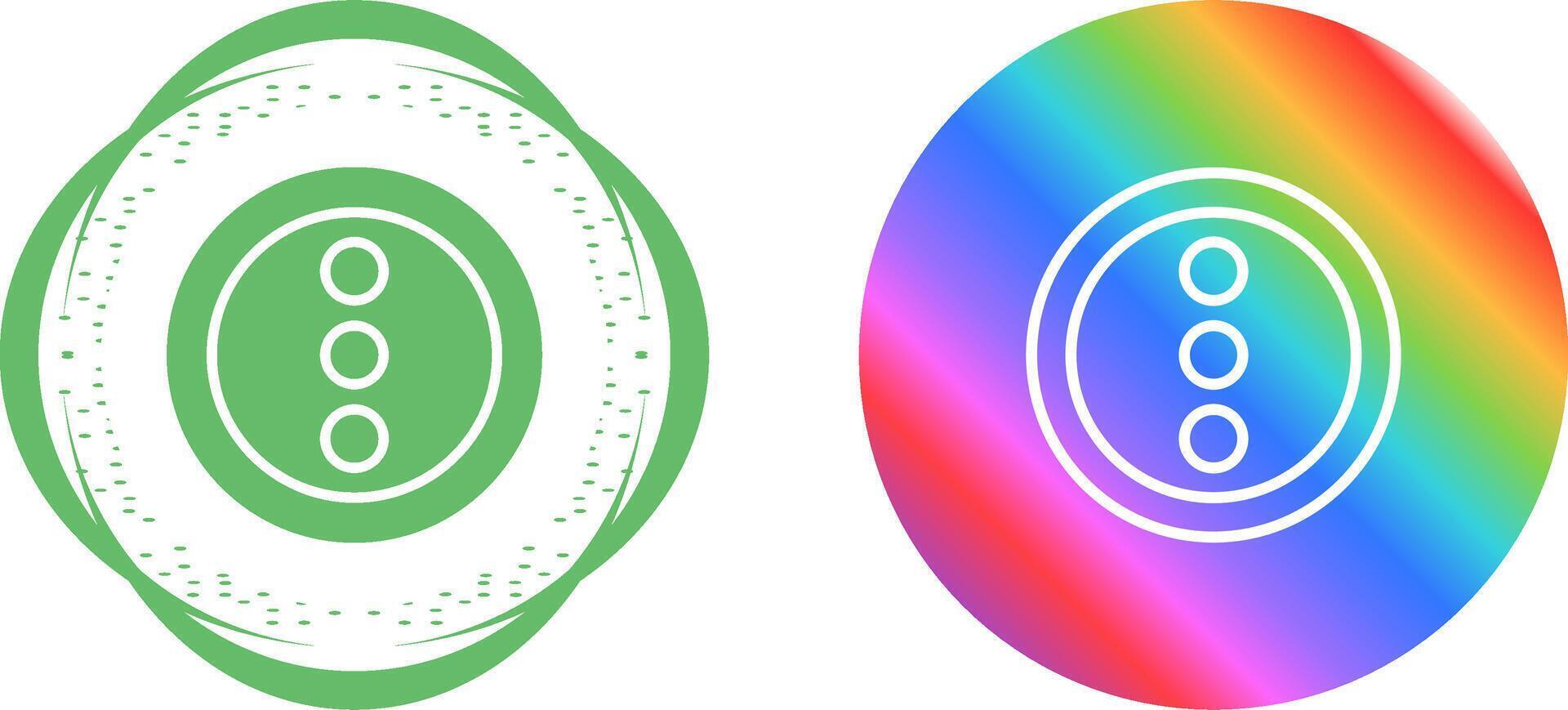 Menu Dots Vertical Vector Icon