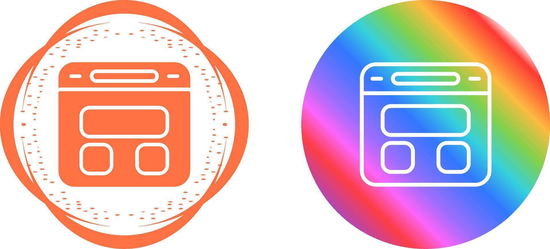 Browser Vector Icon