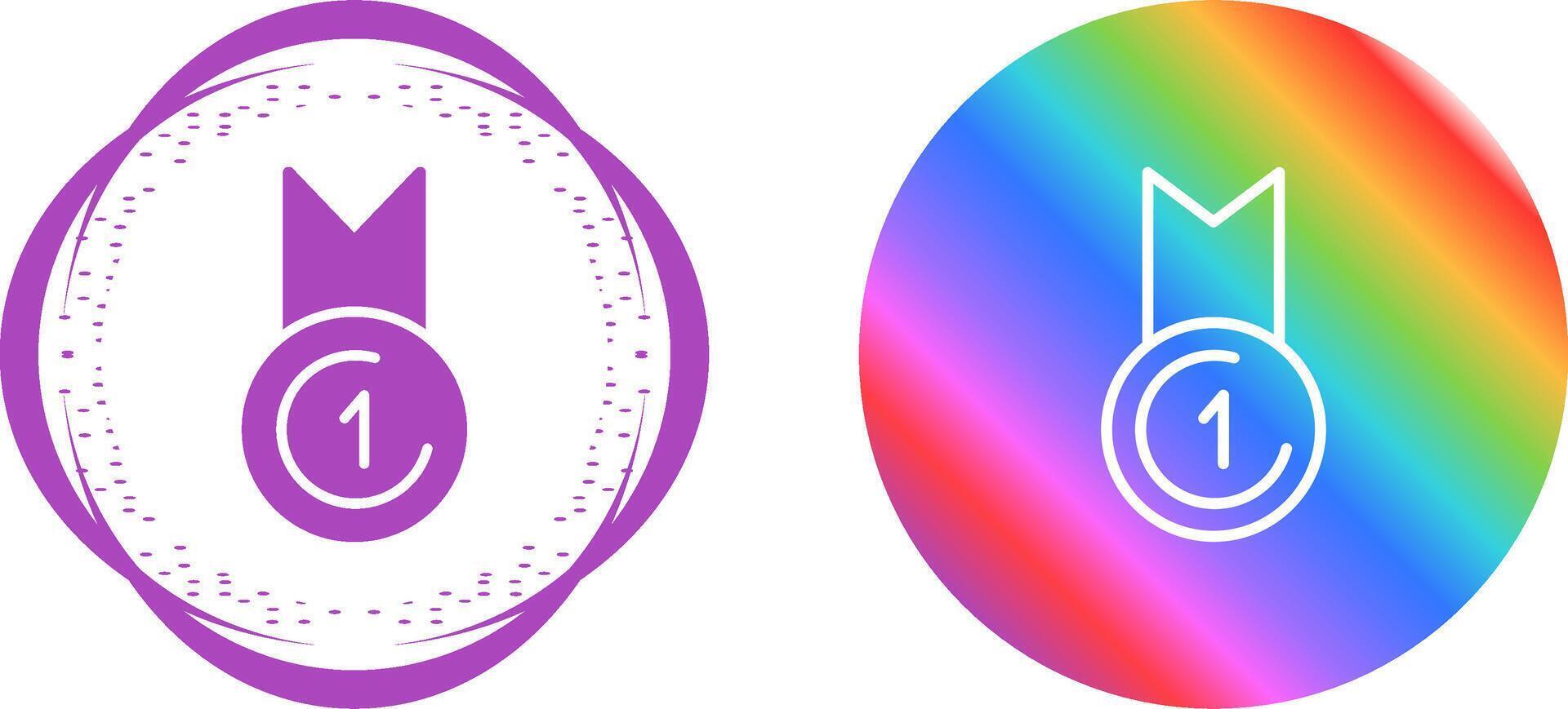 First Place Vector Icon