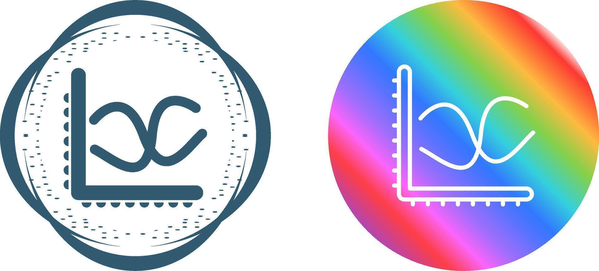 Graph Vector Icon