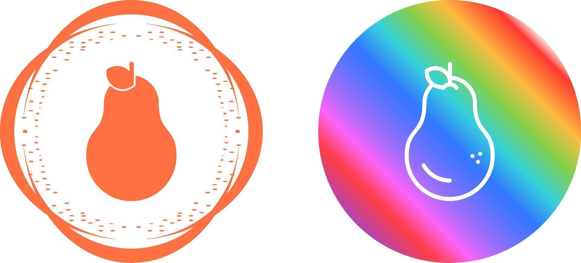 Pear Vector Icon