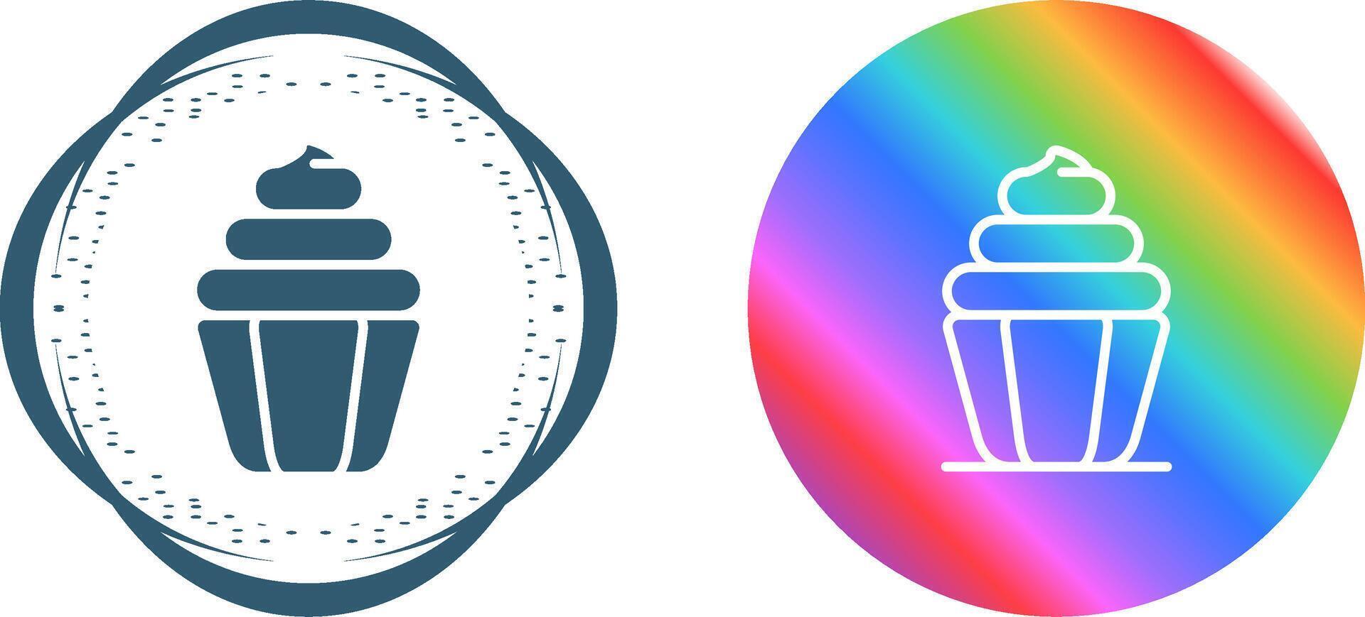 Cupcake Vector Icon