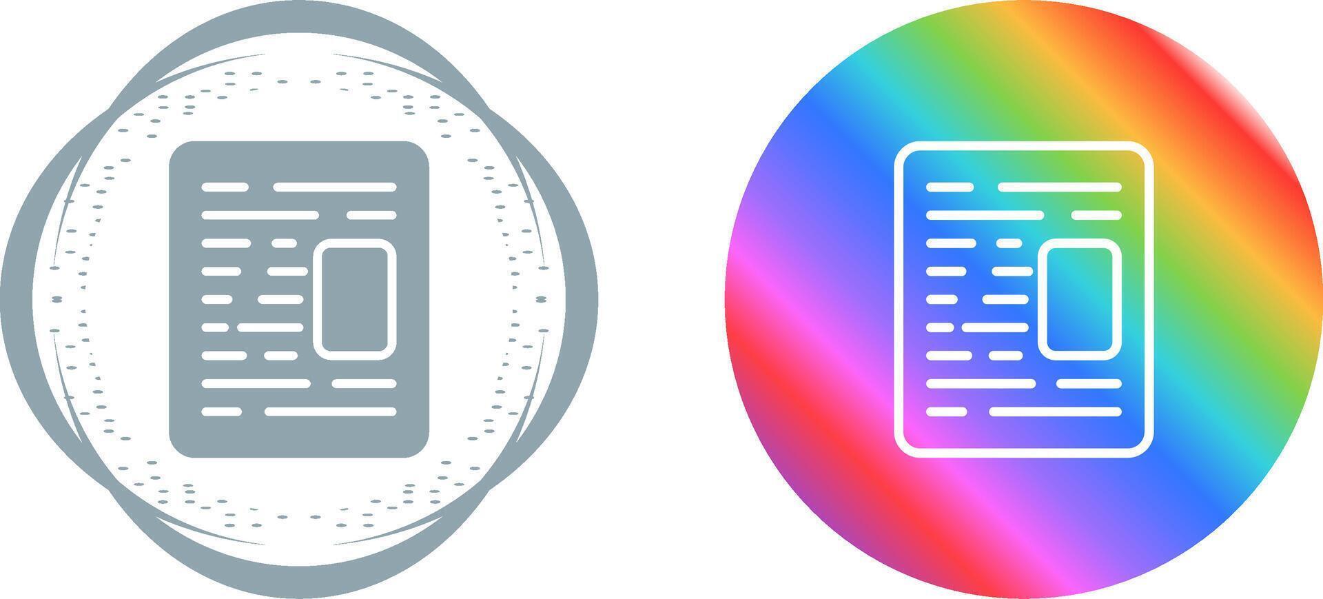 Document Templates Vector Icon