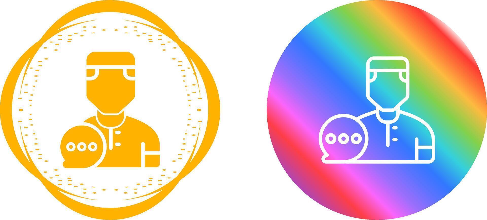 User Chat Vector Icon