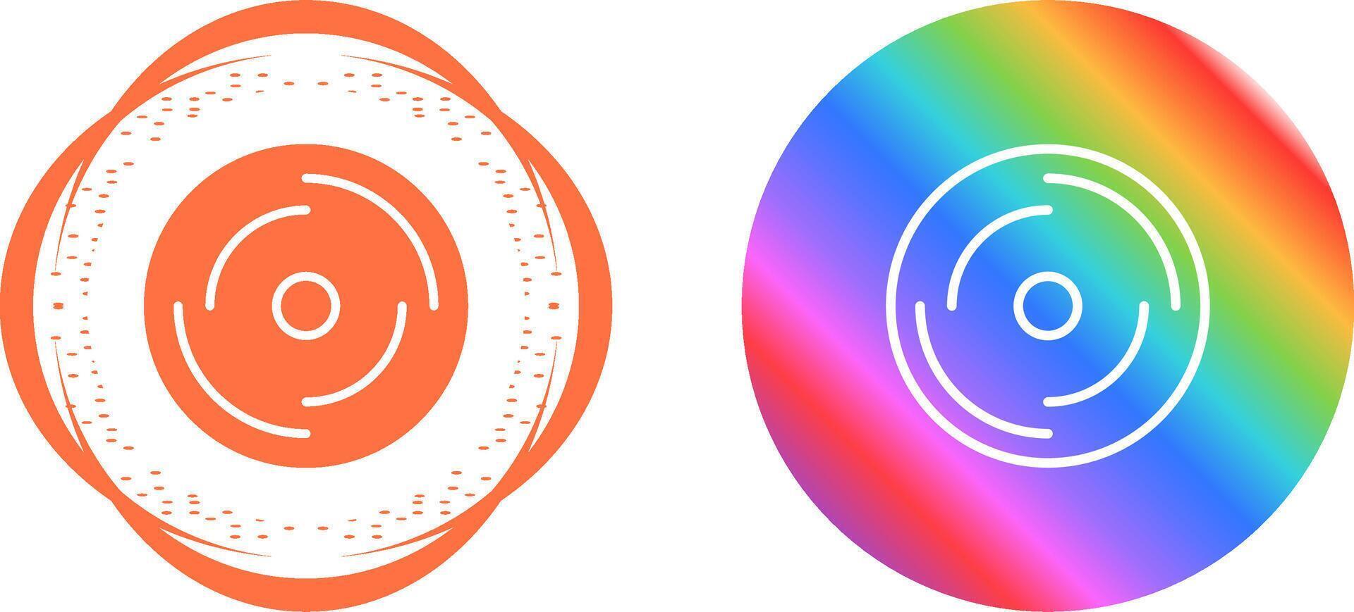 Disk Vector Icon