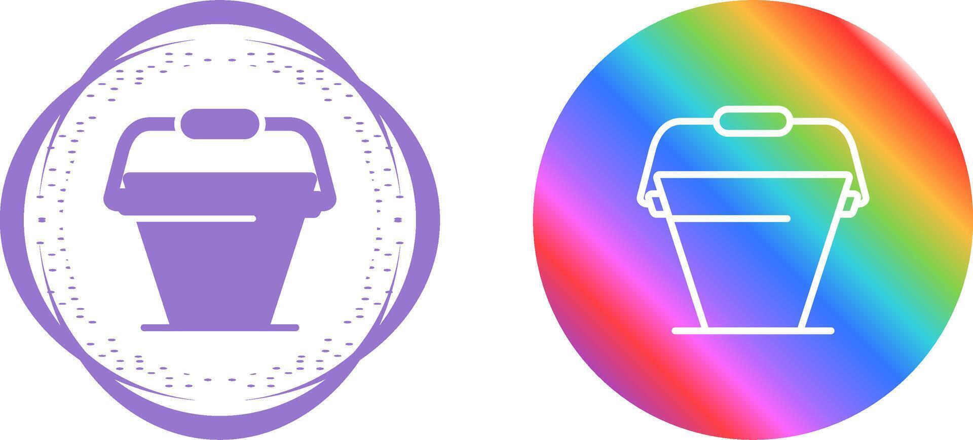 Bucket Vector Icon