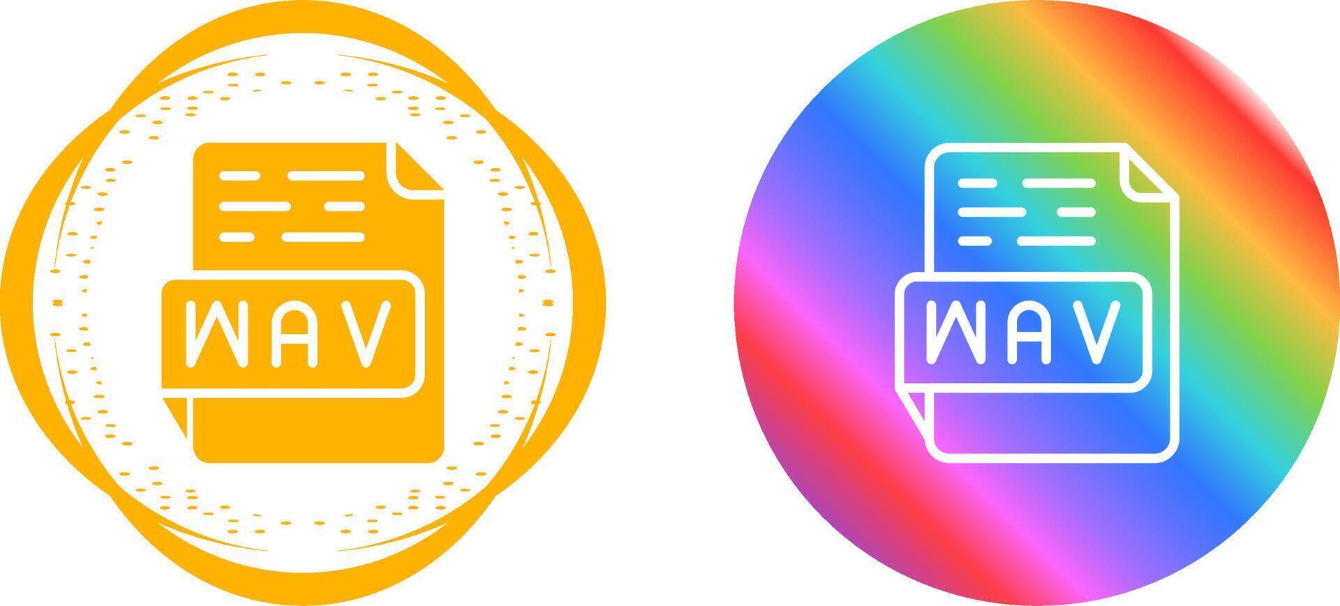 WAV Vector Icon
