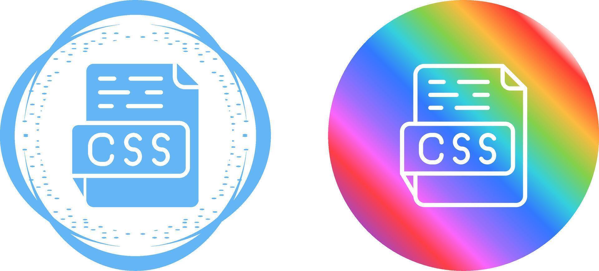 CSS Vector Icon 40685950 Vector Art at Vecteezy